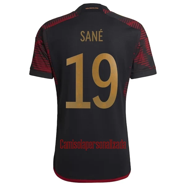 Camisolas Alemanha Leroy Sané 19 Equipamento Alternativo Mundial 2022