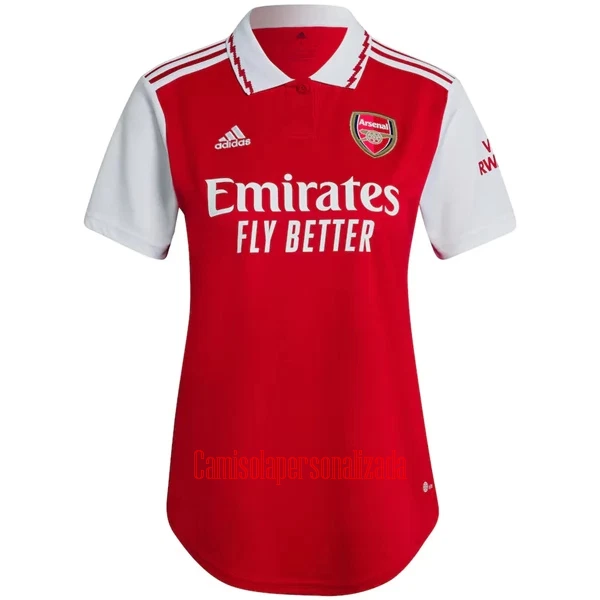 Camisolas Arsenal Mulher Equipamento Principal 22/23