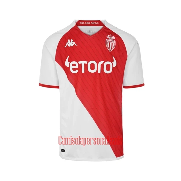 Camisolas AS Monaco Equipamento Principal 22/23