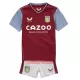 Camisolas Aston Villa Criança Equipamento Principal 22/23