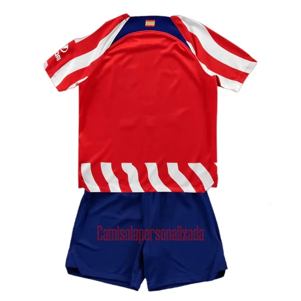 Camisolas Atlético Madrid Criança Equipamento Principal 22/23