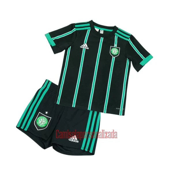 Camisolas Celtic Criança Equipamento Alternativo 22/23