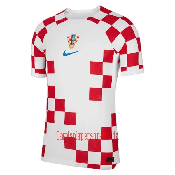 Camisolas Croácia Luka Modric 10 Equipamento Principal Mundial 2022