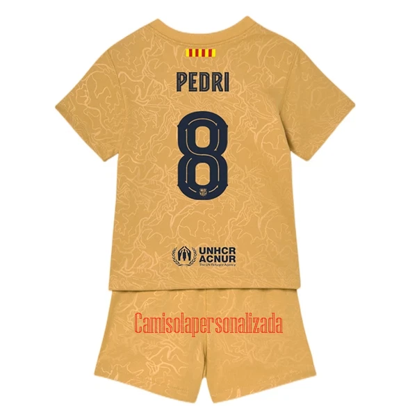 Camisolas FC Barcelona Pedri 8 Criança Equipamento Alternativo 22/23