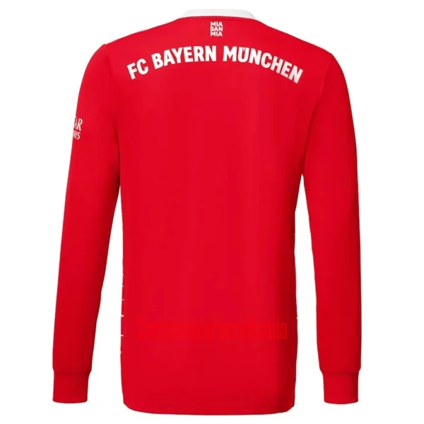 Camisolas FC Bayern de Munique Equipamento Principal 22/23 Manga Comprida