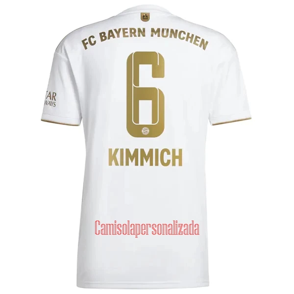 Camisolas FC Bayern de Munique Joshua Kimmich 6 Equipamento Alternativo 22/23