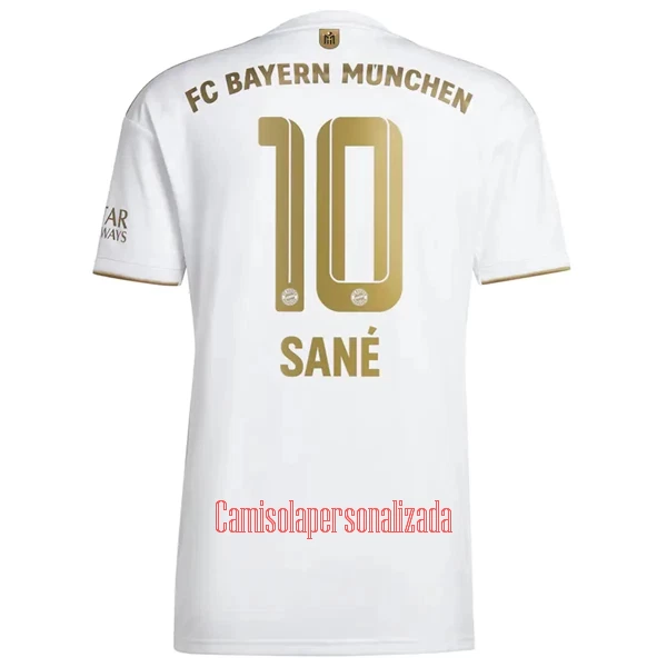 Camisolas FC Bayern de Munique Leroy Sané 10 Equipamento Alternativo 22/23