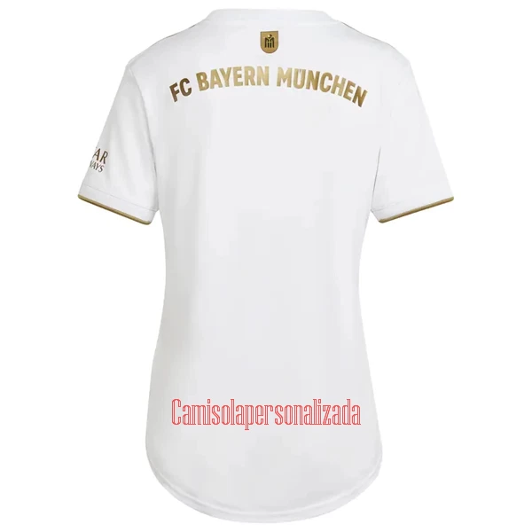 Camisolas FC Bayern de Munique Mulher Equipamento Alternativo 22/23