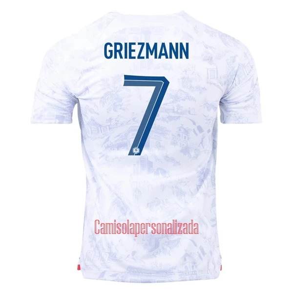 Camisolas França Antoine Griezmann 7 Equipamento Alternativo Mundial 2022