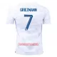 Camisolas França Antoine Griezmann 7 Equipamento Alternativo Mundial 2022