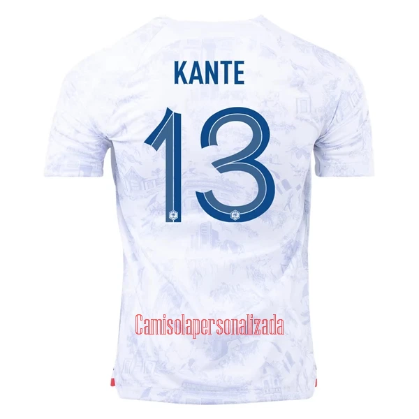 Camisolas França N-Golo Kanté 13 Equipamento Alternativo Mundial 2022