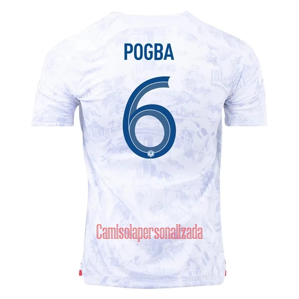 Camisolas França Pogba 6 Equipamento Alternativo Mundial 2022