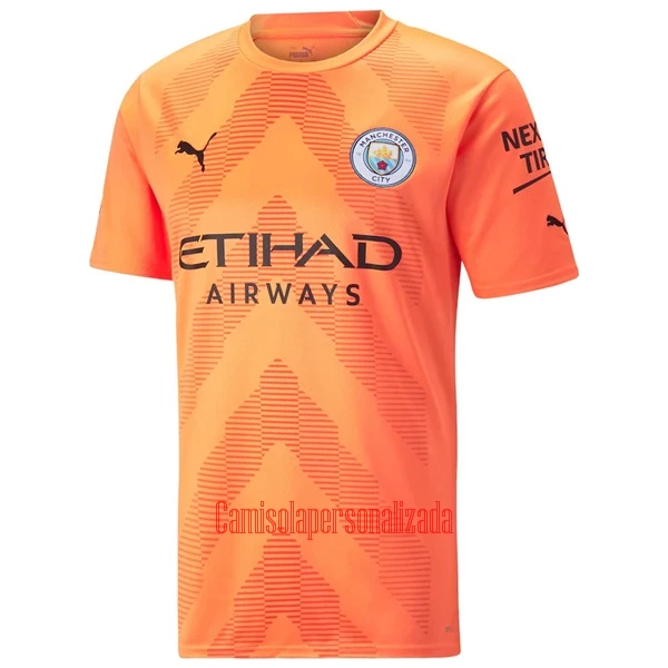 Camisolas Guarda Redes Manchester City Equipamento Principal 22/23