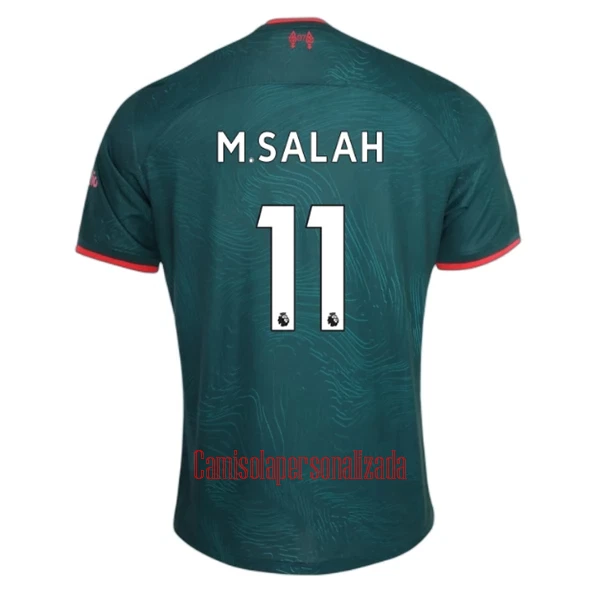 Camisolas Liverpool Mohamed Salah 11 Equipamento Terceiro 22/23