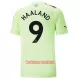 Camisolas Manchester City Erling Haaland 9 Equipamento Terceiro 22/23