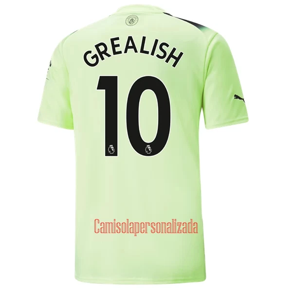 Camisolas Manchester City Jack Grealish 10 Equipamento Terceiro 22/23