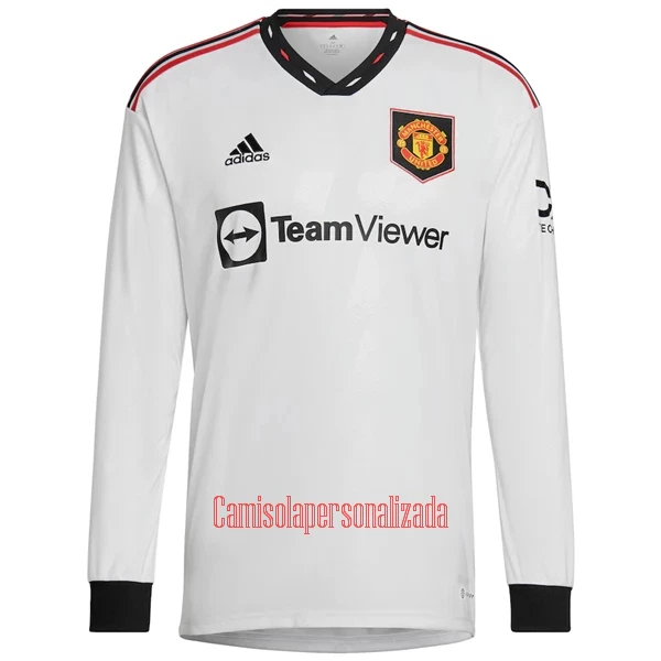 Camisolas Manchester United Cristiano Ronaldo 7 Equipamento Alternativo 22/23 Manga Comprida