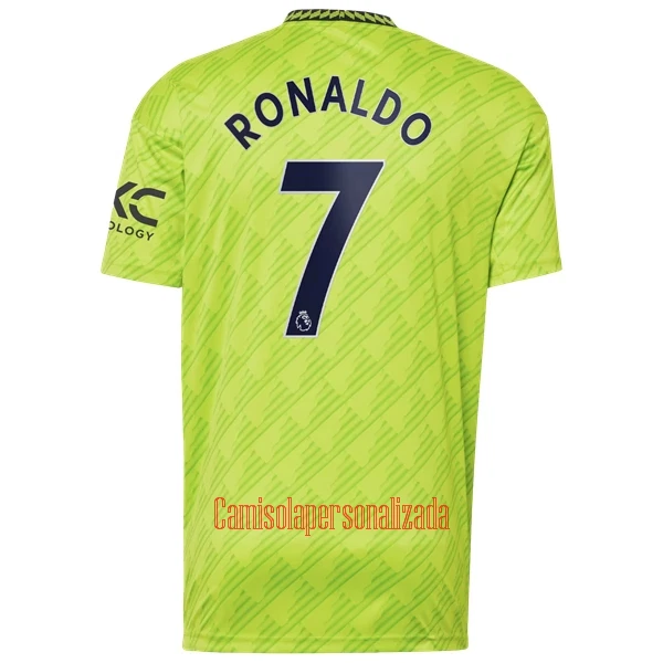 Camisolas Manchester United Cristiano Ronaldo 7 Equipamento Terceiro 22/23