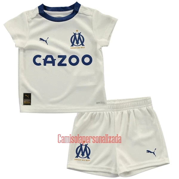 Camisolas Olympique Marseille Criança Equipamento Principal 22/23