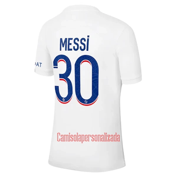 Camisolas Paris Saint-Germain Lionel Messi 30 Equipamento Terceiro 22/23