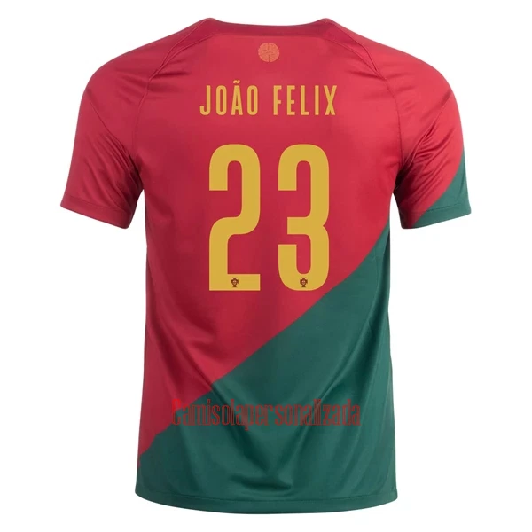 Camisolas Portugal João Félix 23 Equipamento Principal Mundial 2022