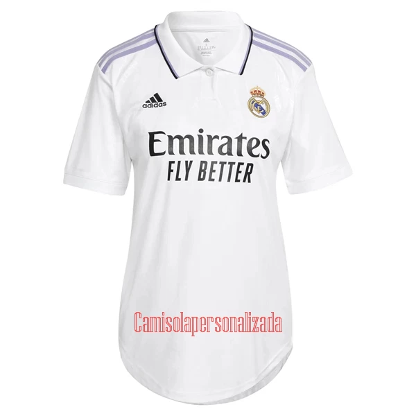 Camisolas Real Madrid Mulher Equipamento Principal 22/23