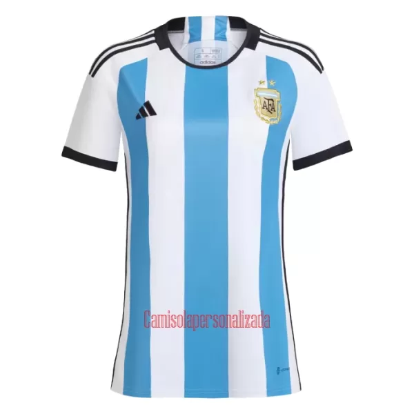 Camisolas Argentina Adidas Mulher Equipamento Principal Mundial 2022