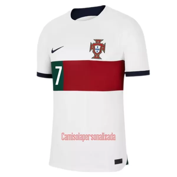 Camisolas Cristiano Ronaldo 7 Portugal Equipamento Alternativo Mundial 2022