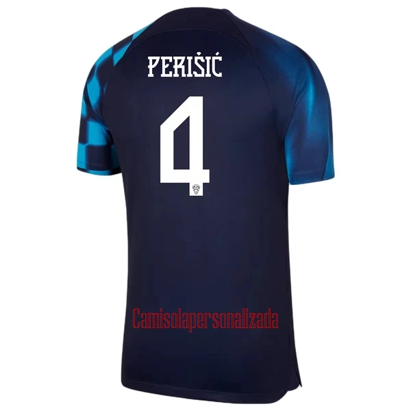 Camisolas Croácia Perisic 4 Equipamento Alternativo Mundial 2022