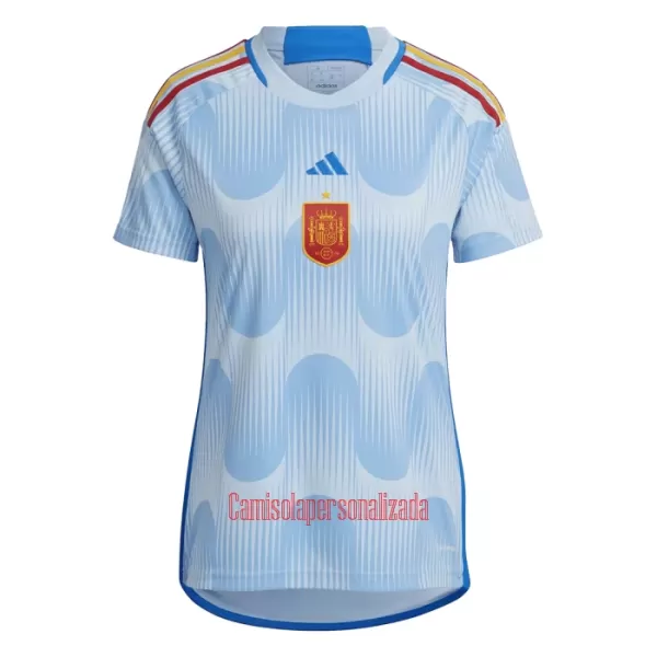 Camisolas Espanha Mulher Equipamento Alternativo Mundial 2022