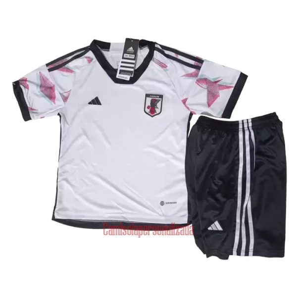 Camisolas Japão Criança Equipamento Alternativo Mundial 2022