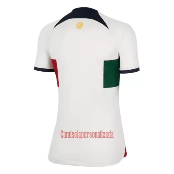 Camisolas Portugal Mulher Equipamento Alternativo Mundial 2022