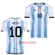 Camisolas Argentina 3 Star Lionel Messi 10 Equipamento Principal Mundial 2022