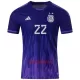 Camisolas Argentina L. MARTINEZ 22 Equipamento Alternativo Mundial 2022