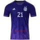 Camisolas Argentina Paulo Dybala 21 Equipamento Alternativo Mundial 2022