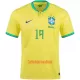 Camisolas Brasil G. JESUS 19 Equipamento Principal Mundial 2022