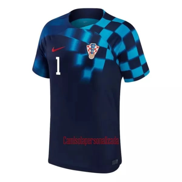 Camisolas Croácia LIVAKOVIC 1 Equipamento Alternativo Mundial 2022