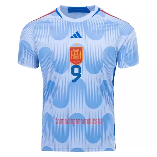 Camisolas Espanha GAVI 9 Equipamento Alternativo Mundial 2022