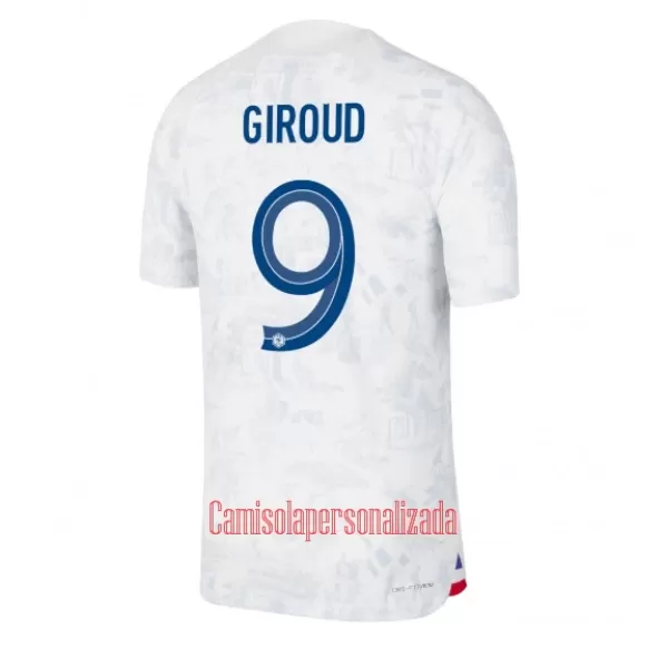 Camisolas França Olivier Giroud 9 Equipamento Alternativo Mundial 2022