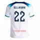 Camisolas Inglaterra Jude Bellingham 22 Equipamento Principal Mundial 2022