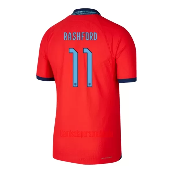 Camisolas Inglaterra Marcus Rashford 11 Equipamento Alternativo Mundial 2022