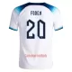 Camisolas Inglaterra Phil Foden 20 Equipamento Principal Mundial 2022