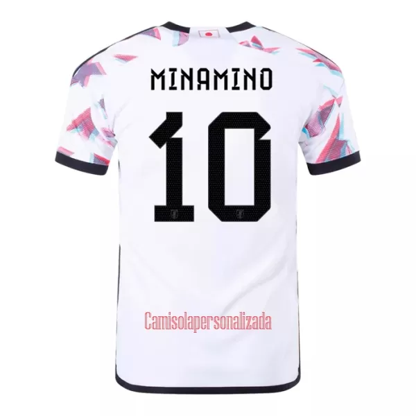 Camisolas Japão MINAMINO 10 Equipamento Alternativo Mundial 2022