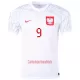 Camisolas Polônia Robert Lewandowski 9 Equipamento Principal Mundial 2022