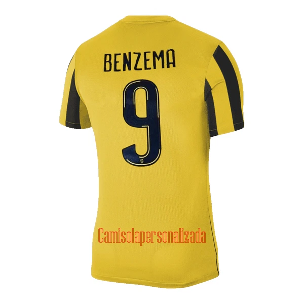 Camisolas Al-Ittihad FC Karim Benzema 9 Equipamento Principal 22/23