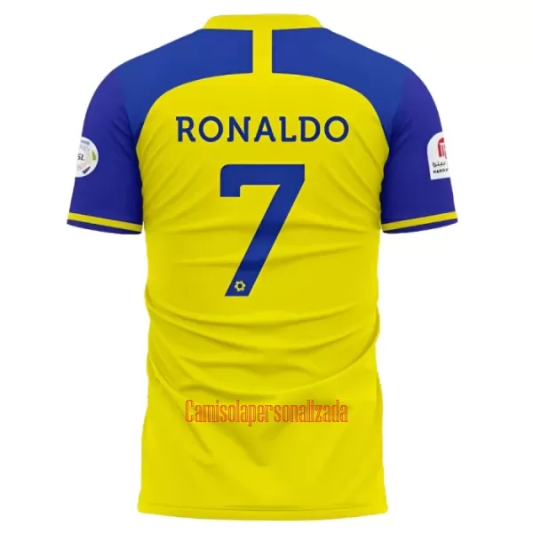 Camisolas Al-Nassr FC Cristiano Ronaldo 7 Equipamento Principal 22/23