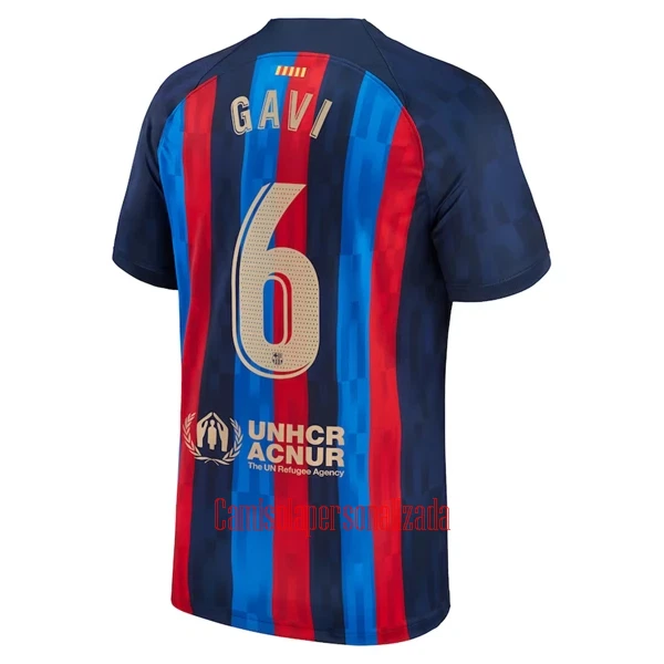 Camisolas FC Barcelona GAVI 6 Equipamento Principal 22/23