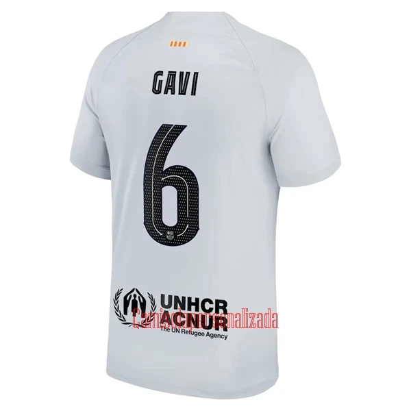 Camisolas FC Barcelona GAVI 6 Equipamento Terceiro 22/23