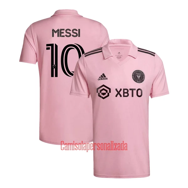 Camisolas Inter Miami CF Lionel Messi 10 Equipamento Principal 22/23