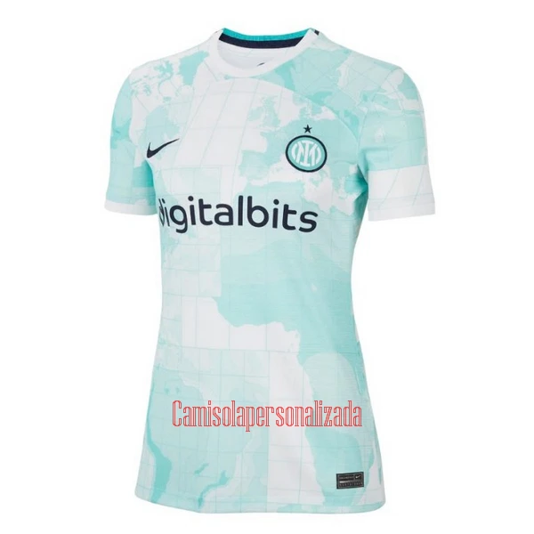 Camisolas Inter Milan Mulher Equipamento Alternativo 22/23